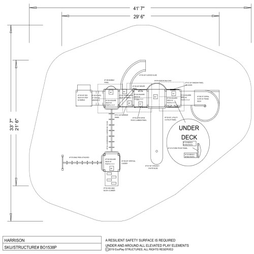 CAD Drawings EcoPlay Structures Harrison