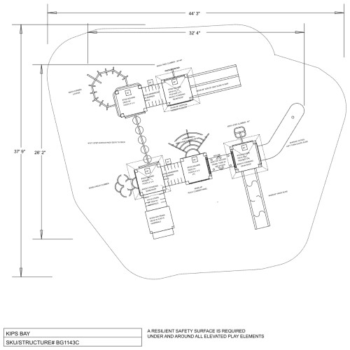 CAD Drawings EcoPlay Structures Kips Bay