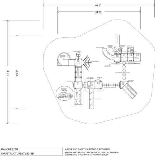 CAD Drawings EcoPlay Structures Riverwalk