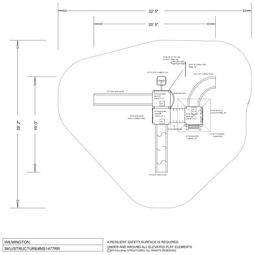 CAD Drawings EcoPlay Structures Wilmington