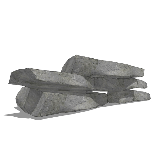 CAD Drawings BIM Models STONEYARD® Thin Stone Veneer: Boston Blend Ledgestone