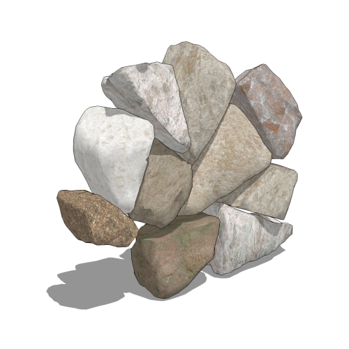 CAD Drawings BIM Models STONEYARD® Colonial Tan Mosaic: Thin Stone Veneer