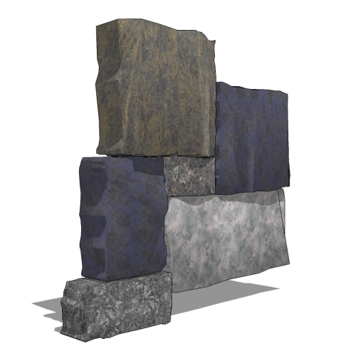 CAD Drawings BIM Models STONEYARD® Thin Stone Veneer: Greenwich Gray Square & Rectangular