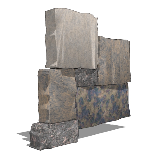 CAD Drawings BIM Models STONEYARD® Thin Stone Veneer: Colonial Tan Square & Rectangular