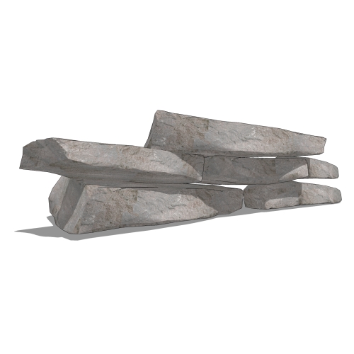 CAD Drawings BIM Models STONEYARD® Thin Stone Veneer: Newport Mist Ledgestone