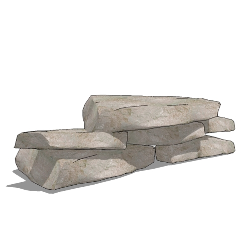 CAD Drawings BIM Models STONEYARD® Thin Stone Veneer: Portsmouth Granite Ledgestone