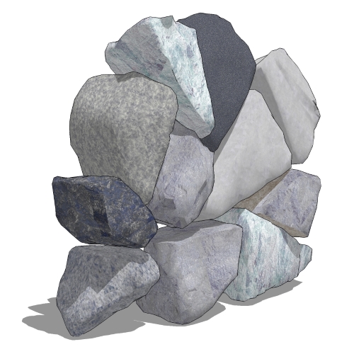 CAD Drawings BIM Models STONEYARD® Thin Stone Veneer: Oyster Bay Mosaic