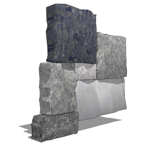 CAD Drawings BIM Models STONEYARD® Thin Stone Veneer: Oyster Bay Square & Rectangular