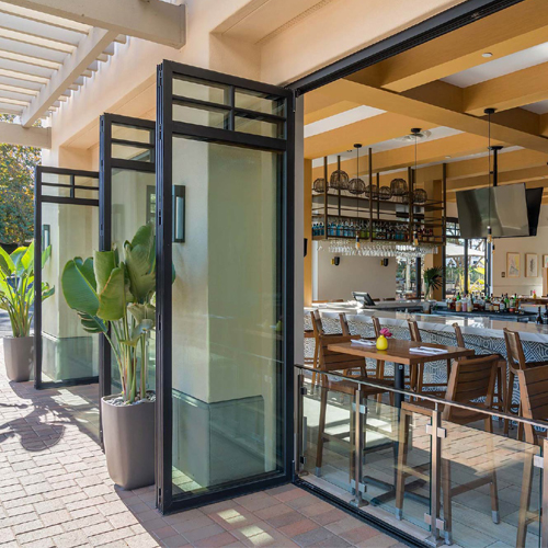 CAD Drawings All Weather Architectural Aluminum Series 9200 Bi-Fold Doors