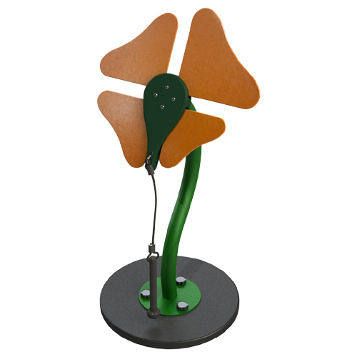 CAD Drawings BIM Models Freenotes Harmony Park Toddler Orange Flower