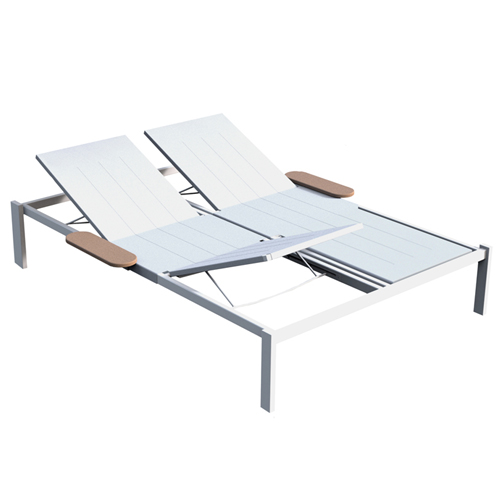 CAD Drawings BIM Models emuamericas, llc. Shine Daybed Lounge Chaise
