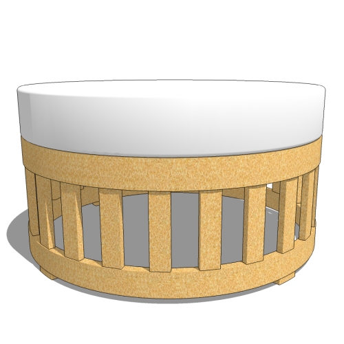 CAD Drawings BIM Models Westminster Teak Kafelonia Coffee Table