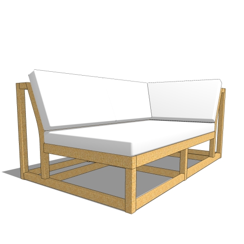 CAD Drawings BIM Models Westminster Teak Maya Left Side
