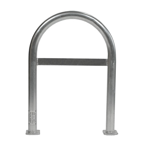 CAD Drawings BIM Models Urban Racks Bicycle Parking Systems Inc. Urban Racks 1000-STD: Standard I Inverted U with Centre Flat Bar, Surface Mount of Embedded - 2 Bike Capacity (UB1000-STD-U)