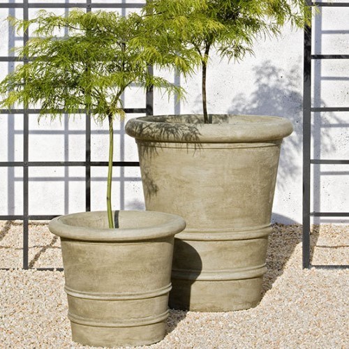View Cast Stone Collection: Lucca and Urbino Planters