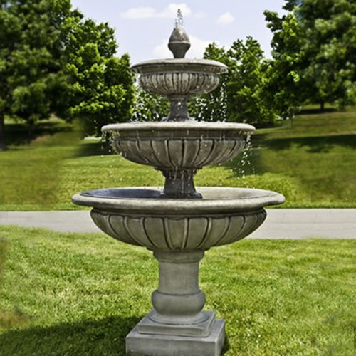 View Estate Collection: Three Tier Longvue Fountain