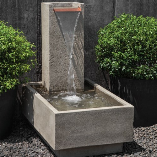 View Contemporary Fountains: Falling Water Narrow Fountains