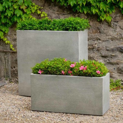 CAD Drawings Campania International Cast Stone Collection: Metro Box Planter
