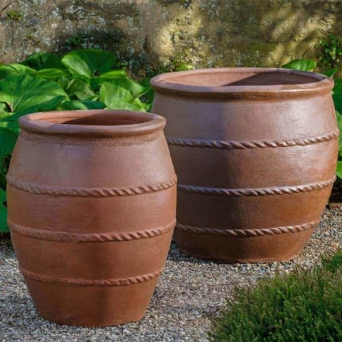 CAD Drawings Campania International Pottery Collection: Tai Planter