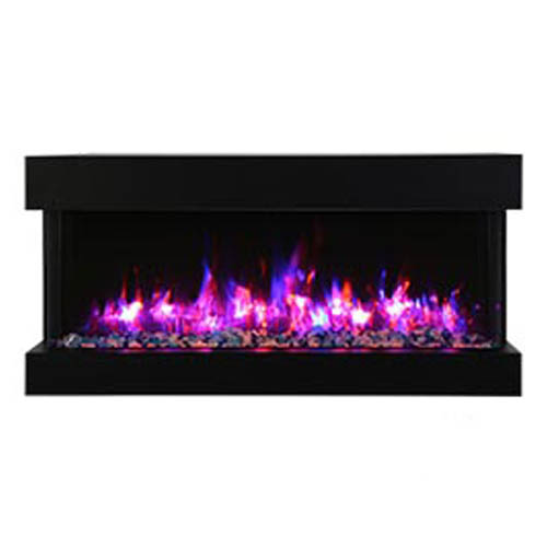 CAD Drawings BIM Models Amantii & Sierra Flame Tru-View Slim Series: 72-TRV-SLIM