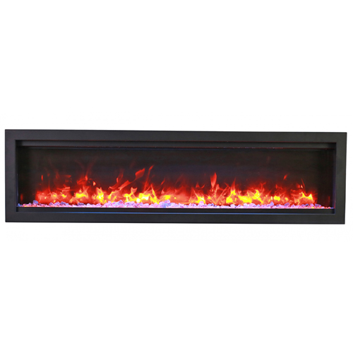 CAD Drawings Amantii & Sierra Flame Bespoke Series: SYM-BESPOKE-60