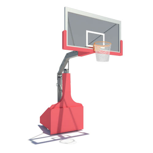 CAD Drawings IPI by Bison Portable Basketball Backstops