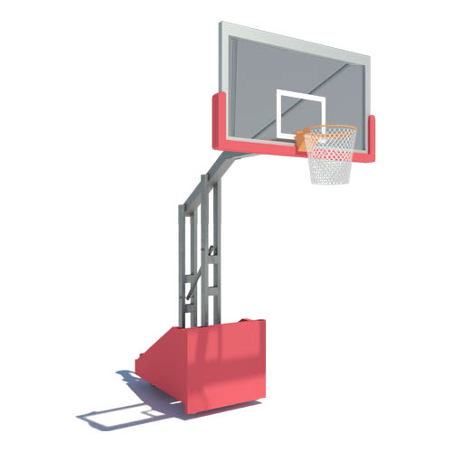 CAD Drawings IPI by Bison Portable Basketball Backstops