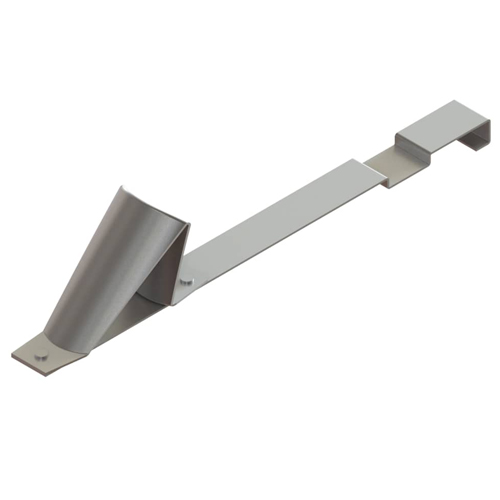 CAD Drawings TRA Snow and Sun - Snow Guard Retention & Roof Accessories Snow Guard: Snow Bracket™ Ludowici Interlocking Profile - Apex