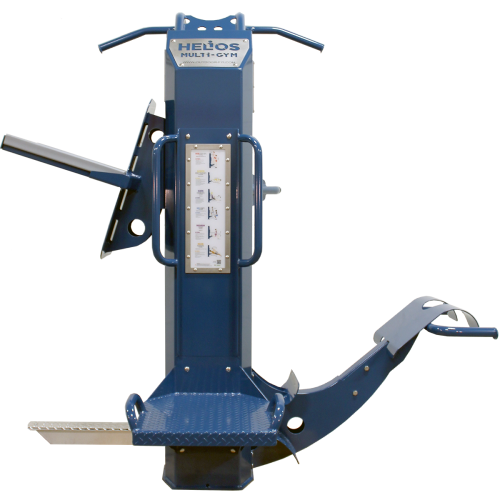 CAD Drawings BIM Models Outdoor-Fit Exercise Systems HELIOS Multigym