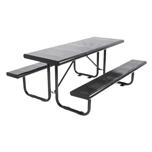 View Picnic Table: Steel Finish, Model ( CAT- 035 )