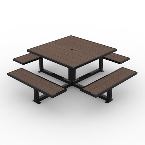 View Picnic Table: Recycled Plastic Wooden, Model ( CAT 201N )
