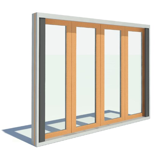 View Aluminum Wood Folding Doors