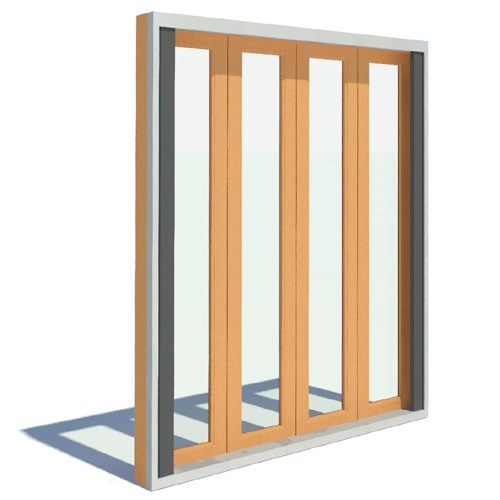 View Wood Folding Doors