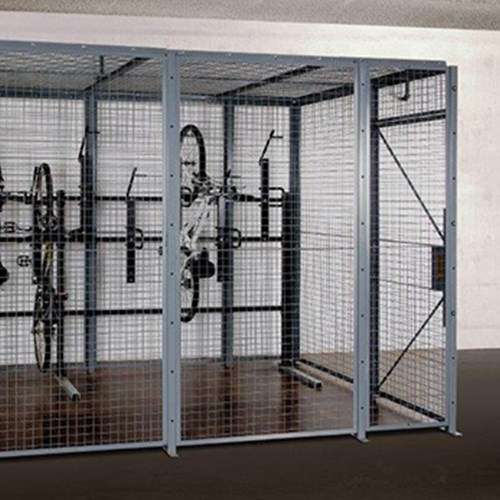 View Bike Cages: LockBox