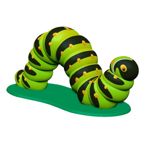 View Realistic Caterpillar (TP2349)