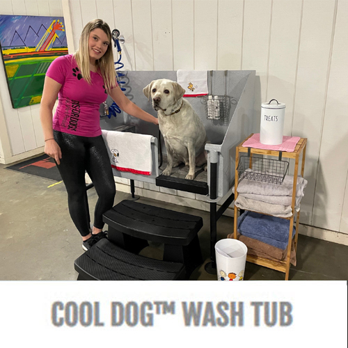 CAD Drawings BIM Models Gyms For Dogs™ Cool Dog™ Wash Tub