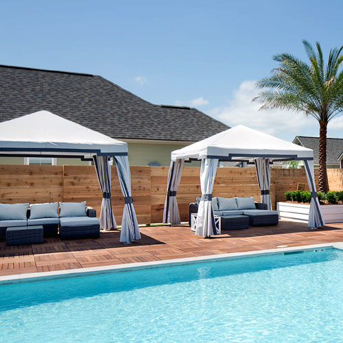 CAD Drawings BIM Models Resort Cabanas Wailea Cabana