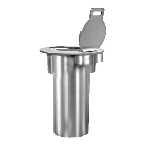 CAD Drawings BIM Models 1-800-Bollards Internal Locking Bollard