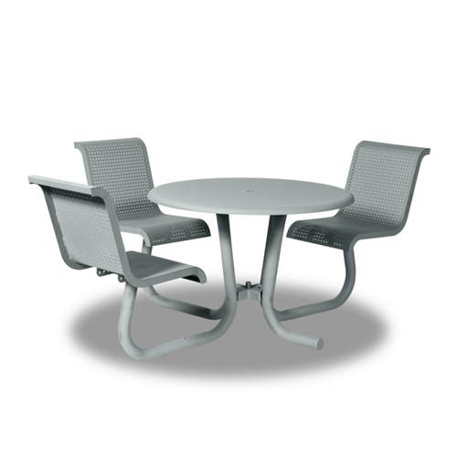 View Portage 42" Round ADA Table - 3 Chairs
