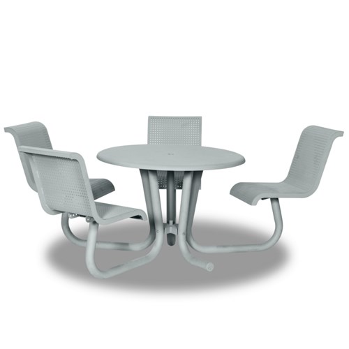 View Portage 42" Round Table - 4 Chairs