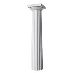 View RoyalCast ™ Composite Fiberglass Round Tapered Fluted Greek Doric Columns
