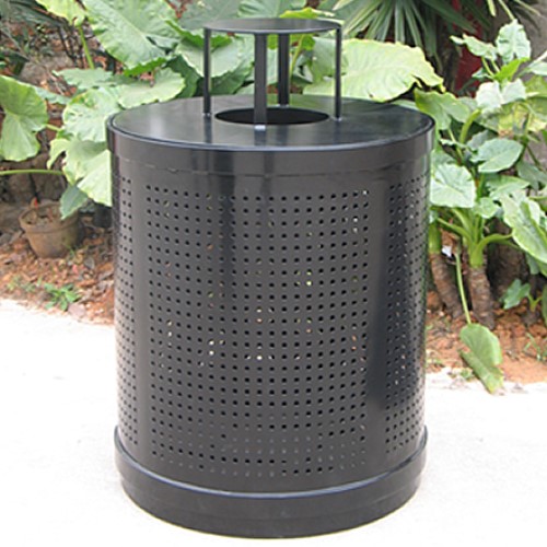 CAD Drawings SCH Enterprises LLC Model TR 8007 Trash Receptacle