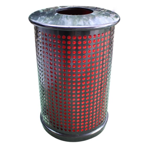 CAD Drawings SCH Enterprises LLC Model TR 8005 Trash Receptacle