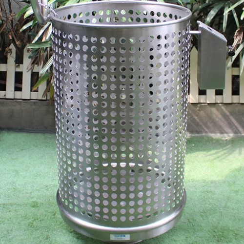 CAD Drawings SCH Enterprises LLC Model TR 8005 Trash Receptacle