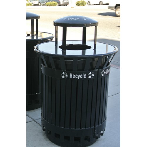 CAD Drawings SCH Enterprises LLC Model TR 8012 Trash Receptacle