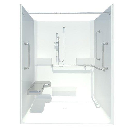 View AcrylX™ - 60" ADA Roll In Showers and Bases