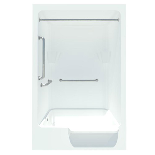 CAD Drawings BIM Models Comfort Designs Bathware Cast Acrylic - Accessible Tub Showers