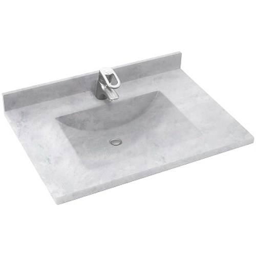 View Compression-Molded Solid Surface Vanity Tops