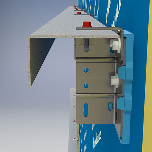 CAD Drawings ISO Clip 2" ISO Clip