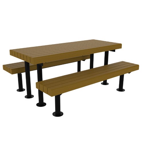 View Site Furnishings - Picnic Tables: Model 1126